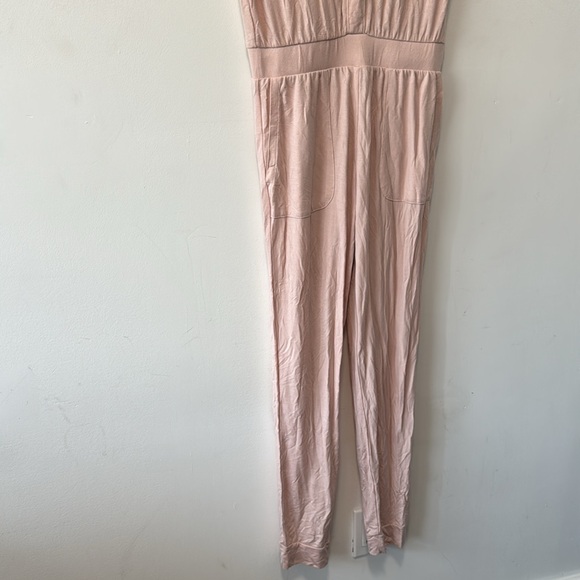 Skin Worldwide Fortune Jumpsuit In Putty Pink NWT Size 1 - Picture 6 of 11